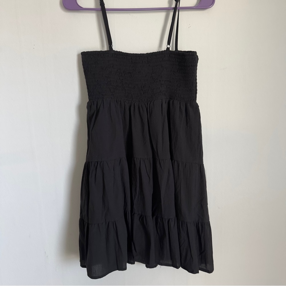 Forever 21 Black Tiered Dress